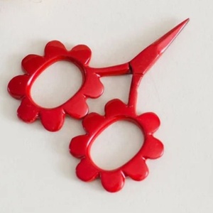 Mini ciseaux à fleurs Flower Power Saks - Rose - Product Image 3