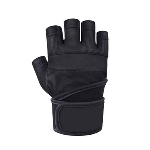100% Spandex Material Made Gym Fitness <b>Half</b> Finger Weightlifting Training Anti <b>Slip</b> Gym Fitness Gloves - Product Image 1