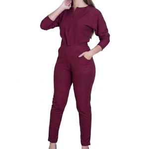 Conjunto de Uniforme Médico de Manga Corta, Uniformes de Hospital con Colores Personalizados, Trajes Quirúrgicos Transpirables de Algodón y Poliéster - Product Image 1