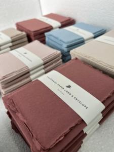 Juegos de Tarjetas y Sobres con Borde Decorativo Hechos a Mano de Primera Calidad para Invitaciones de Boda de Lujo, Papelería, Manualidades y Suministros al por Mayor - Product Image 4