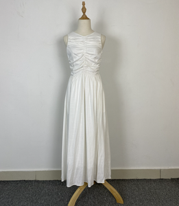 Sleeveless LINEN Blended Dress Non-fading, Non-shrinking Good quality From Vietnam Manufacturer Factory OEM ODM - Product Image 5