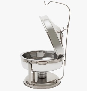 Stainless Steel 9 Quart Round <b>Chafing</b> <b>Dish</b> <b>Buffet</b> <b>Set</b> Catering Food Warmer for Restaurant And Events At Cheap Price - Product Image 5