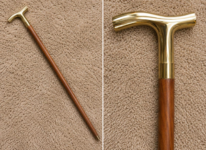 Wooden <b>Walking</b> Cane with Skull Head <b>Metal</b> Handle Decorative Wood <b>Walking</b> <b>Stick</b> for Men and Women Vintage Style Cane - Product Image 3