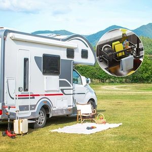 1pc Black Stainless Steel Sink Storage Rack Sponge Dish Soap Dishcloth Brushes Rags Holder Elegant Drain Rack for Convenient - Product Image 4