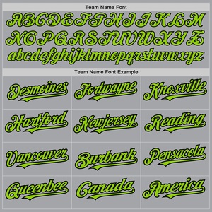 Camiseta de Béisbol Negra, Verde y Gris de Moda, Absorbente de Humedad, Ropa Deportiva de Equipo, Sublimación Personalizada, Fabricante de Marca Privada - Product Image 4