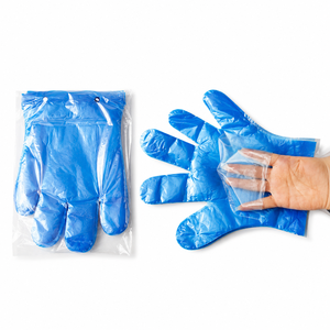 Gants de protection jetables multifonctionnels imperméables en HDPE Greenworld Glov, certifiés CE, pour usage estival, taille moyenne, alimentaire SP1, vente en gros - Product Image 1