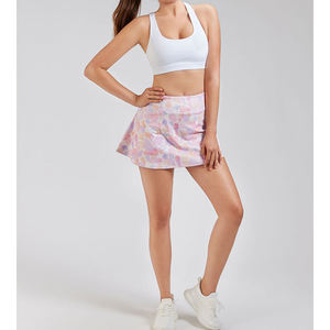 Jupes courtes décontractées pour femmes et jeunes filles, grandes tailles, en polyester léger, respirant, anti-UV et anti-humidité - Product Image 3