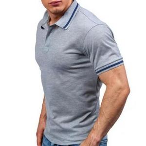 Polo pour homme, couleur unie, manches courtes, coupe classique, respirant, décontracté, élégant, pour le travail, le bureau, la mode estivale - Product Image 5