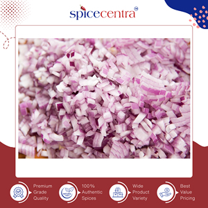 Cebolla Rosa en Hojuelas 100% Pura, Cruda y Seca, de Primera Calidad, Auténtica, con Sabor Natural, Hecha en India, Certificada y de Amplio Rango de Calidad, Spicecentra - Product Image 4