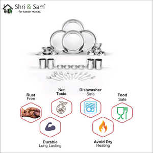 Juego de vajilla de acero inoxidable Delight de 32 piezas para 4 personas - Product Image 1