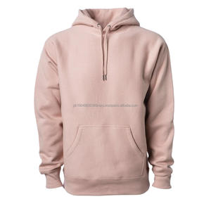 Sweat à capuche oversize pour homme en coton 100% imprimé sur mesure à manches longues en molleton avec col uni Collection hiver - Product Image 3