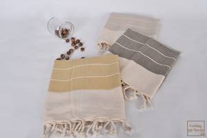 Paño de Cocina Personalizado de Algodón, 16x36 Pulgadas, Paño de Cocina a Rayas, Regalo de Boda, Regalo para Amigos - Product Image 5