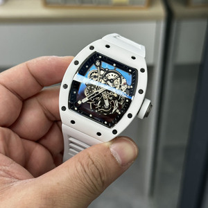 Montre automatique de luxe pour homme ZF Factory, haute qualité, bracelet en caoutchouc, design tendance, 44 mm, sport, verre saphir, montre de plongée. - Product Image 4