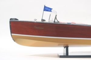 CENTURY SEA MAID DOUBLE BARREL 1942 - Handcrafted Wooden American Speedboat Model for Home <b>Decor</b> Business Gift - Product Image 4