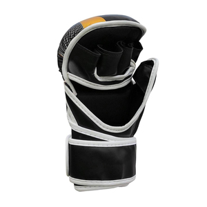 Guantes de Entrenamiento de MMA de Cuero con Diseño Personalizado, Protector de Manos para Kickboxing, Muay Thai, Guantes de Boxeo MMA de Marca Privada - Product Image 6