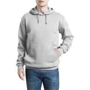 Wholesale 100% Cotton 400g Fleece Custom Logo Front Crewneck Zipper-Up Hoodie Men Regular Fit Long Sleeve Winter <b>Waterproof</b> Hip - Product Image 5