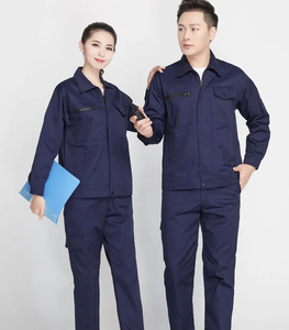 Uniformes de travail en coton haute visibilité avec réflecteurs, vêtements de travail essentiels pour la sécurité et le confort - Product Image 4