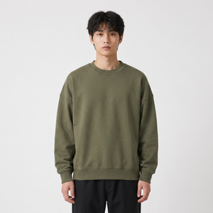 Sudadera gruesa personalizada al por mayor con teñido pigmentado y bordado para marcas de ropa urbana estadounidenses - Product Image 4