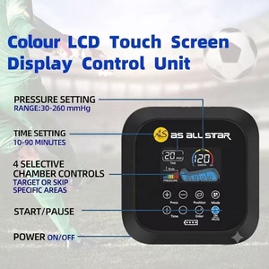 Foot and Leg Massager 4 Chamber Airbag Rechargeable Portable <b>LED</b> Control Sports Home Relief CE OEM ODM by As All <b>Star</b> - Product Image 3