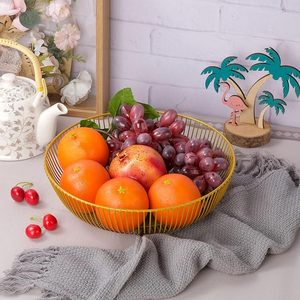 Corbeille à fruits en fil doré, Bol à fruits, Support de corbeille à fruits pour cuisine, Bols à fruits pour comptoirs, Bol à fruits en métal - Product Image 4