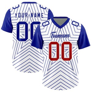 Jersey de Fútbol Americano para Adultos, Mezcla de Spandex, Impresión de Alta Resolución, Nombre y Número del Jugador Personalizados, Fabricación OEM de Alto Rendimiento - Product Image 3