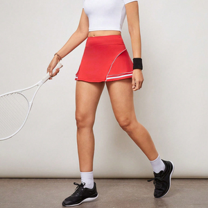 Faldas de Tenis con Bolsillos, Falda Deportiva de Algodón para Golf, Pickleball y Tenis, Falda de Tenis Personalizada para Mujer, Color Gris, Mini - Product Image 3