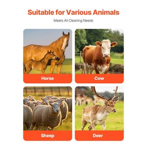 Set di 3 Spazzole per Cavalli e Bovini, 6 Viti, 17.1 X 7.5, per il Grattamento e il Sollievo dal Prurito, Cura e Pulizia del Bestiame - Product Image 6