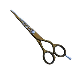 Ciseaux de coiffure pour barbier, ciseaux à effiler, instruments de beauté, ciseaux courbés, logo personnalisé, Super Cut - Product Image 1