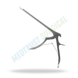 เครื่องมือผ่าตัดกระดูกสันหลังแบบบางพิเศษ Kerrison Rongeur ขนาด 7 นิ้ว 175 มม. สำหรับการตัดกระดูกและการผ่าตัดลามิเนคเตมี - Product Image 4