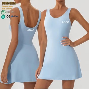 Jupe plissée personnalisée pour femme, taille haute, 2 en 1, sportive, pour la course à pied, le tennis, le paddle, le golf, le pickleball, avec poche - Product Image 4
