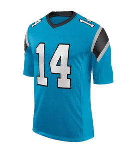 Maillot de football américain rouge personnalisé, maillot de football personnalisé avec nom et numéro de l'équipe, pour fans, hommes, femmes, jeunes, enfants, streetwear - Product Image 6