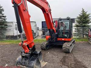 Excavadora Kubota KX080-4, Excavadora de Cadenas, Equipo de Construcción Compacto Usado de Alta Resistencia, Excelente Estado de Funcionamiento - Product Image 6