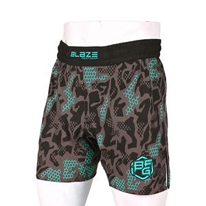 Short d'entraînement de Jiu Jitsu de style High Street pour homme Short de grappin personnalisable avec décoration à motifs à bas prix - Product Image 1