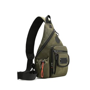 Sac à dos de sport étanche pour l'extérieur, sacoches de vélo, sacoche de poitrine polyvalente pour le cyclisme, sac bandoulière tendance personnalisable - Product Image 5