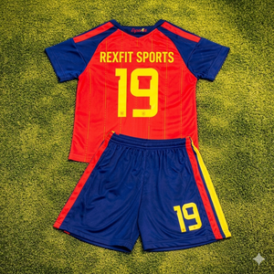 ชุดยูนิฟอร์มบาสเกตบอลชาย เสื้อเจอร์ซีย์น้ำหนักเบาและกางเกงขาสั้น ชุดกีฬาฝึกซ้อมทีมแบบกำหนดเอง ชุดยูนิฟอร์มฟุตบอล ผู้ผลิต OEM ขายส่งจำนวนมาก - Product Image 5