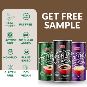 170ml <b>Can</b> VINUT Vietnamese <b>Coffee</b> Manufacturer Directory Ready to Drink <b>Coffee</b> 5.75 Fl oz Free sample Private label OEM ODM - Product Image 3