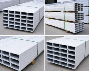 Tube rectangulaire en aluminium 6061 6063 6082 T6 |   Profilé rectangulaire en aluminium extrudé - Product Image 6