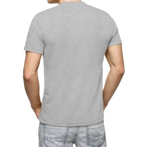 T-shirts personnalisés à manches longues en coton 100% écologique, impression par sublimation, vente en gros, été, hommes, service OEM avec logo personnalisé - Product Image 5