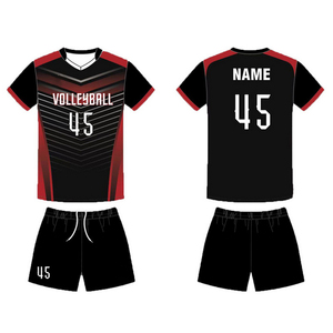 Sportwear New Arrival Design Sublimation Volleyball Jersey <b>Men</b> Customized Quick Dry Stretchable 100% Polyester Uniform - Product Image 1