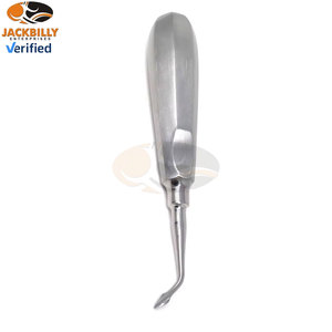 Instrumentos Quirúrgicos de Grado Premium, Elevador de Punta Curva Cóncava Bernard Spade 60L para Cirugía Dental - Product Image 2