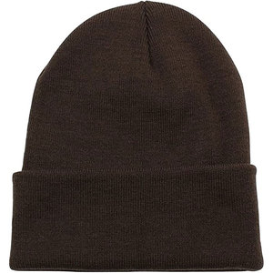 Wholesale Beanie Unisex Winter Hat Knitted Custom Cotton Warm and Soft Stretchable Beanie - Product Image 3