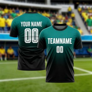 Ensemble de maillot de football pour hommes à texture mélangée, maillot et short de sport élégants, tenue d'équipe athlétique performante - Product Image 4