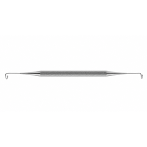 Sonde à queue de cochon de précision Elite avec trous de suture, outil chirurgical ophtalmique réutilisable en acier inoxydable allemand de qualité supérieure - Product Image 5