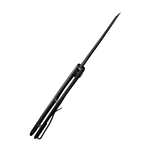 Couteaux pliants avec manche ergonomique noir, lame en acier inoxydable, design portable de poche pour la randonnée, le camping et les activités de plein air - Product Image 3