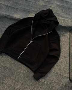 Sudadera con capucha de felpa para hombre, estilo acid wash, manga larga, algodón, informal - Product Image 2