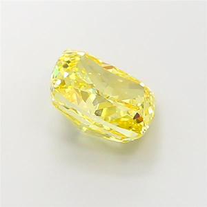 Diamant de laboratoire jaune vif élégant et raffiné, 4,14 carats, VS1, taille excellente, certifié IGI, pour joaillerie fine. - Product Image 3
