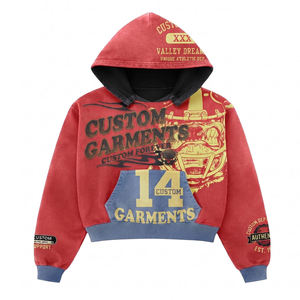 Custom Logo Streetwear Oversized Hoodie Cotton Fleece Pullover Factory Supply for Boutiques - Product Image 3