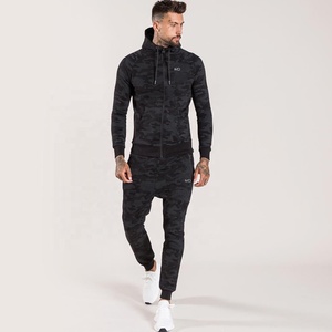 Nouveauté 2026 – Ensembles Homme Automne Hiver : Survêtement Décontracté 2 Pièces avec Sweat à Capuche Zippé et Pantalon – Vêtements de Sport de Marque pour Homme - Product Image 1