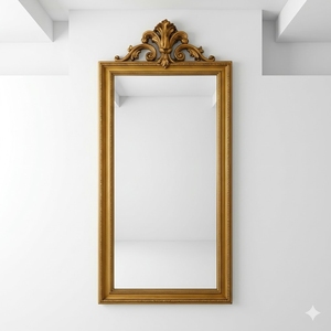 FURNITURE CARVED MIRROR WOOD <b>MAHOGANY</b> HANDMADE FROM INDONESIA MANUFACTURE AQ5566 - Product Image 1