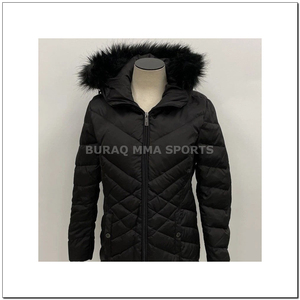 Chaqueta Acolchada Impermeable Personalizada para Mujer, Chaqueta de Invierno Acolchada de Diseño, Abrigo Acolchado de Nailon para Mujer - Product Image 1
